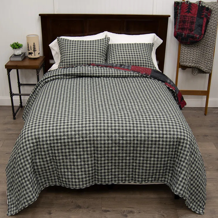Donna Sharp Forest Quilted Patchwork Quilt