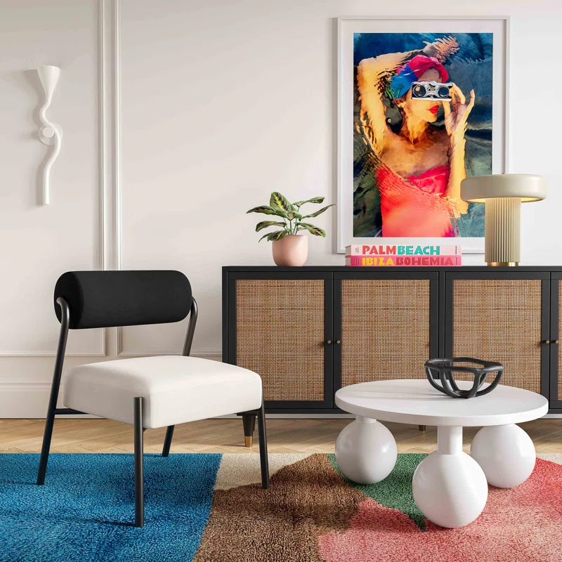 Willa Arlo™ Interiors Canvey Velvet Side Chair