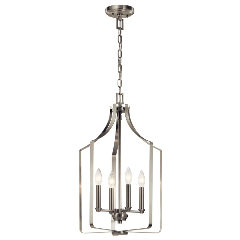 Mericle 4 - Light Lantern Geometric Chandelier