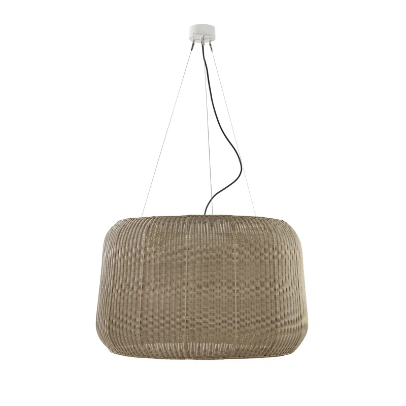 Bover Fora 1 - Light Shaded Drum Pendant