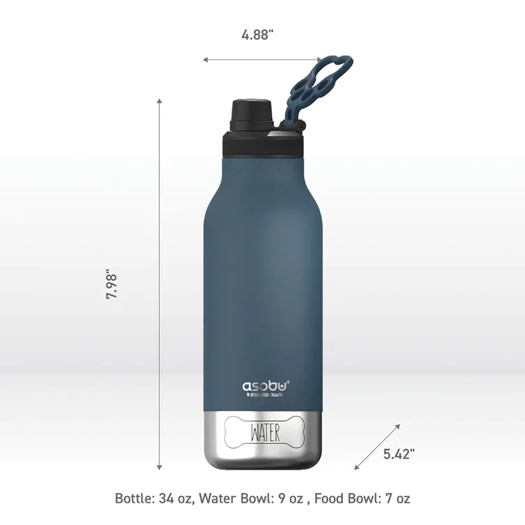 Asobu Asobu 32oz. Vacuum Insulated Stainless Steel Water Bottle