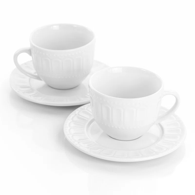 Elama Elama Charlotte Coffe Mug & Saucer