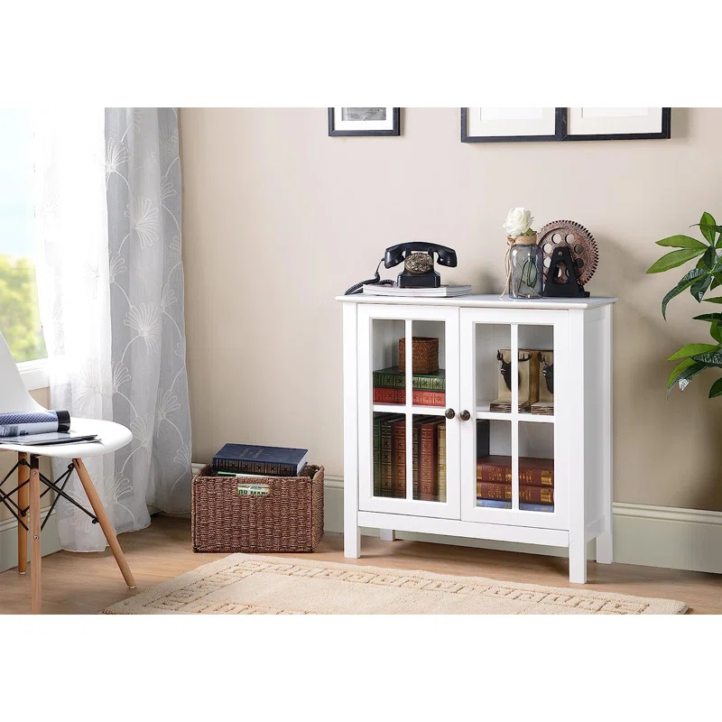 OS Home & Office Furniture Solid Wood Accent Cabinet