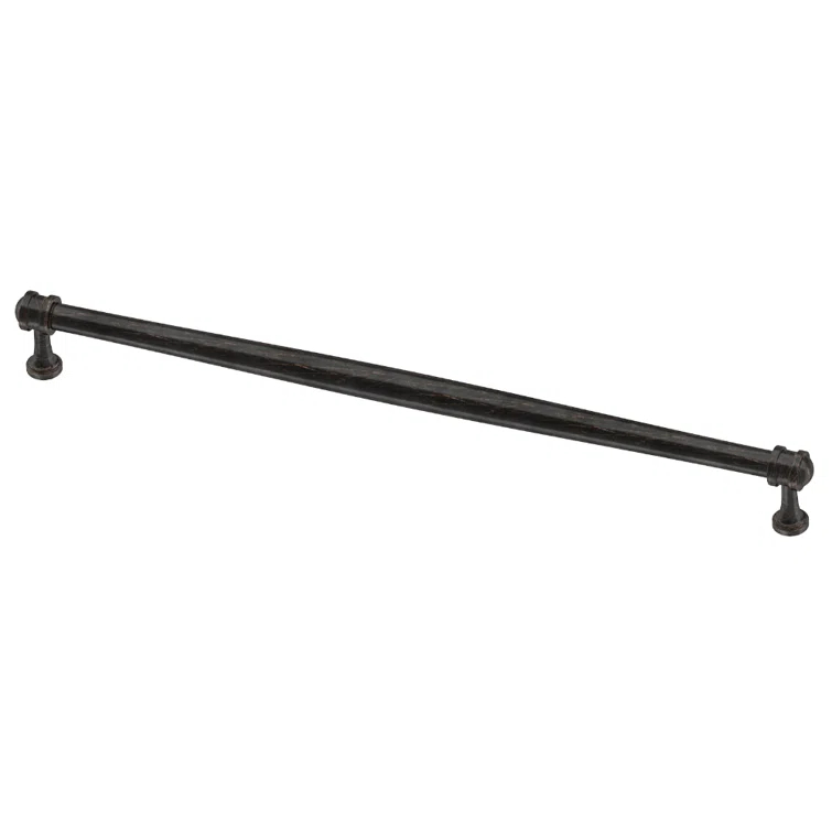Venetian Bronze 12'' Bar Pull with Mounting Hardware