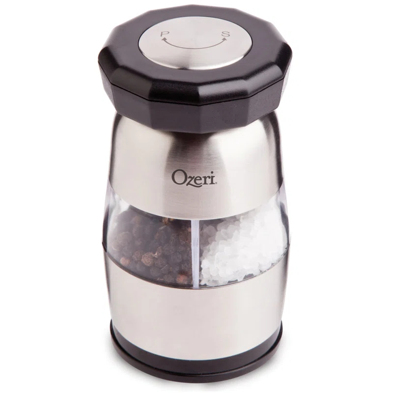 Ozeri Duo Ultra Grinder 2-in-1 Salt & Pepper Combination Mill