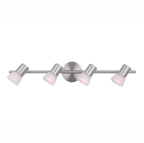 Canarm Hudson 29'' 4 -Light Fixed Track Track Kit with Dimmable and Adjustable Head