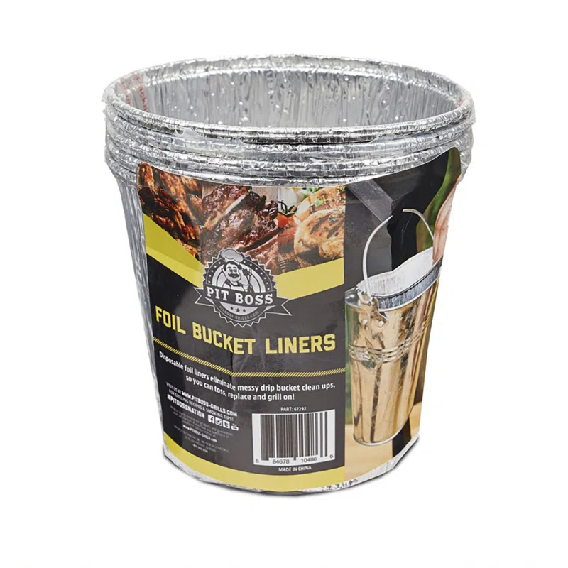 Pit Boss Foil Bucket Liner (Set of 6)