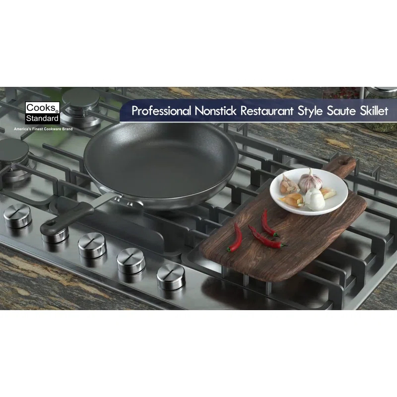 Cooks Standard Cooks Standard Professional Sauté Pan Nonstick Aluminum Frying Pan