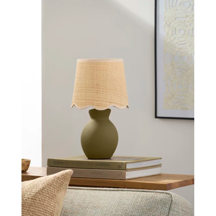 Momsen Scallop Shade Matte Lamp