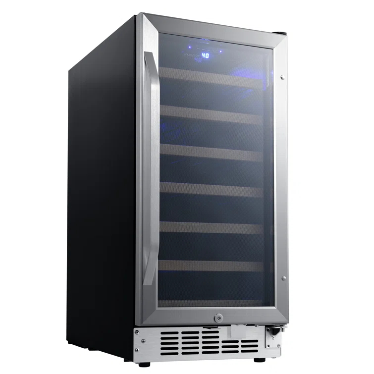 EdgeStar EdgeStar Single Zone 15'' Built-In 30 Bottle Wine Refrigerator with Reversible Door