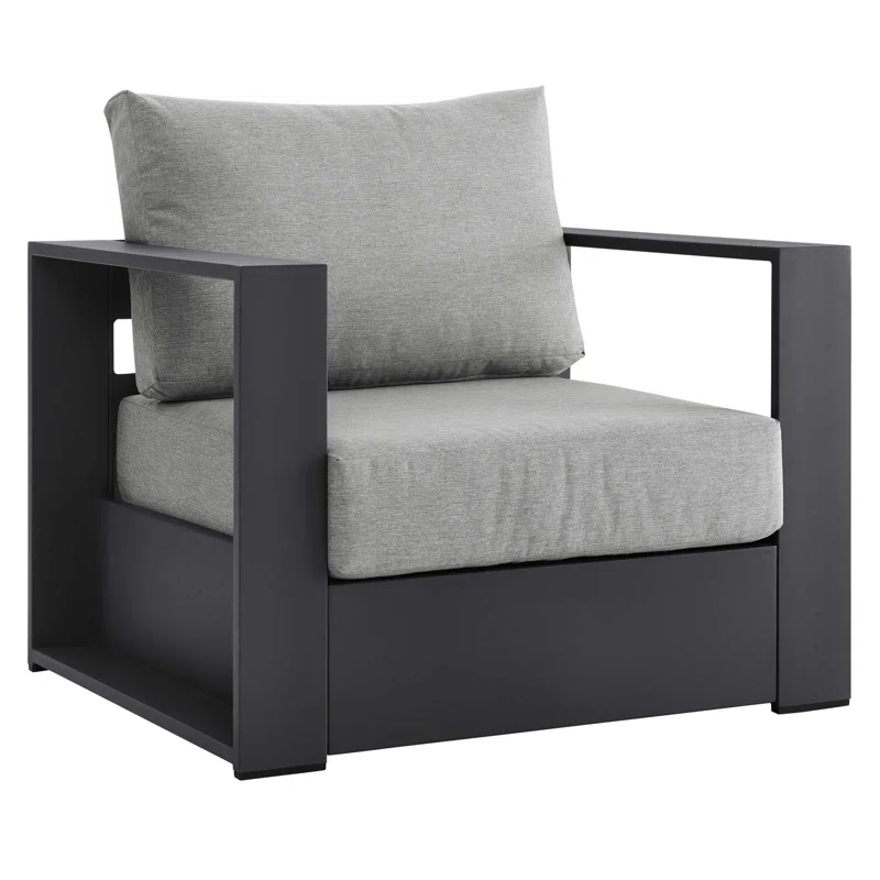 Modway Modway Tahoe Outdoor Patio Powder-Coated Aluminum Armchair Set (Set of 2)