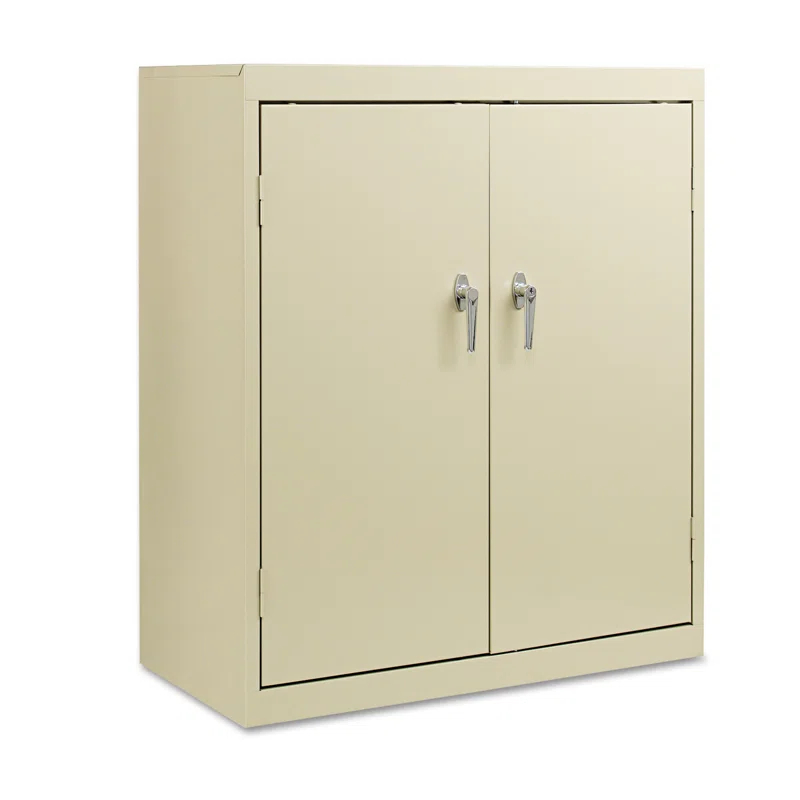 Alera® Assembled 42" High, 2 Shelf Storage Cabinet