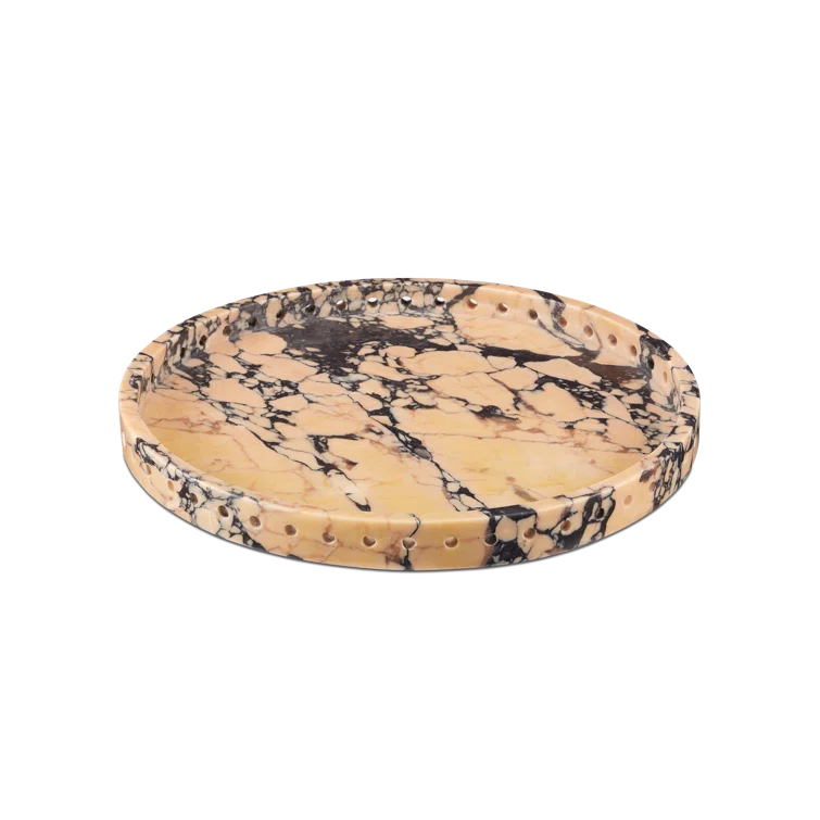 Currey & Company Freya Purple Breccia Tray