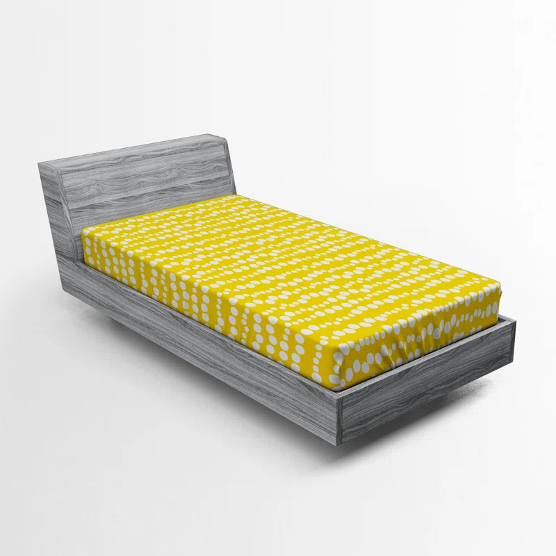 Ambesonne Microfiber Fitted Sheet