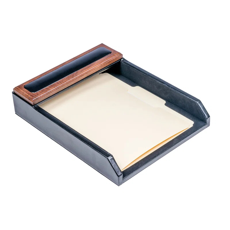 Dacasso Leather Desk Organizer Set