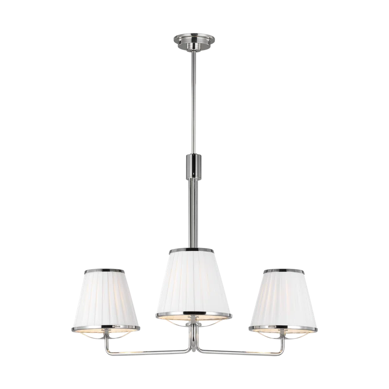 Lauren Ralph Lauren Esther 3 - Light Dimmable Classic / Traditional Chandelier