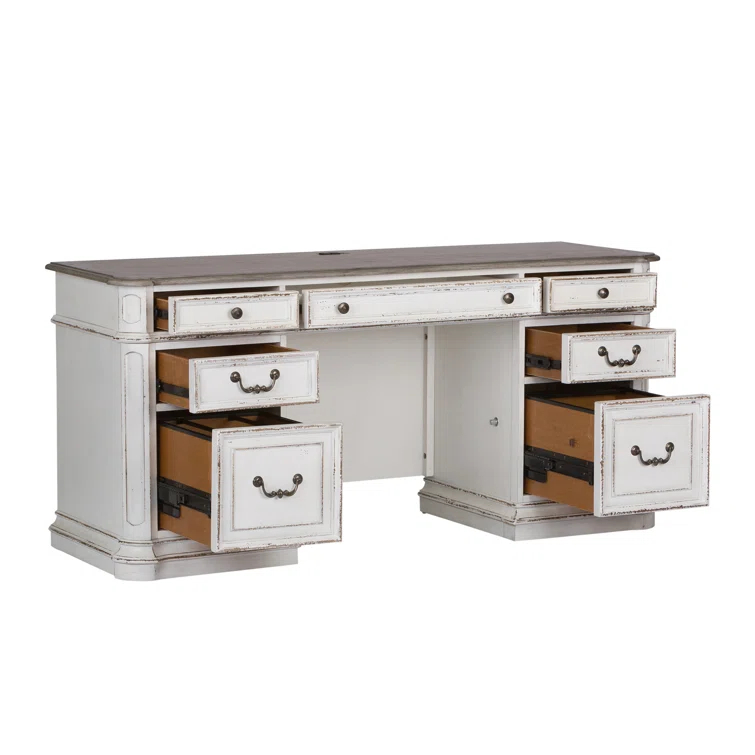 Laurel Foundry Modern Farmhouse® Colchester Office Credenza w/ USB Ports