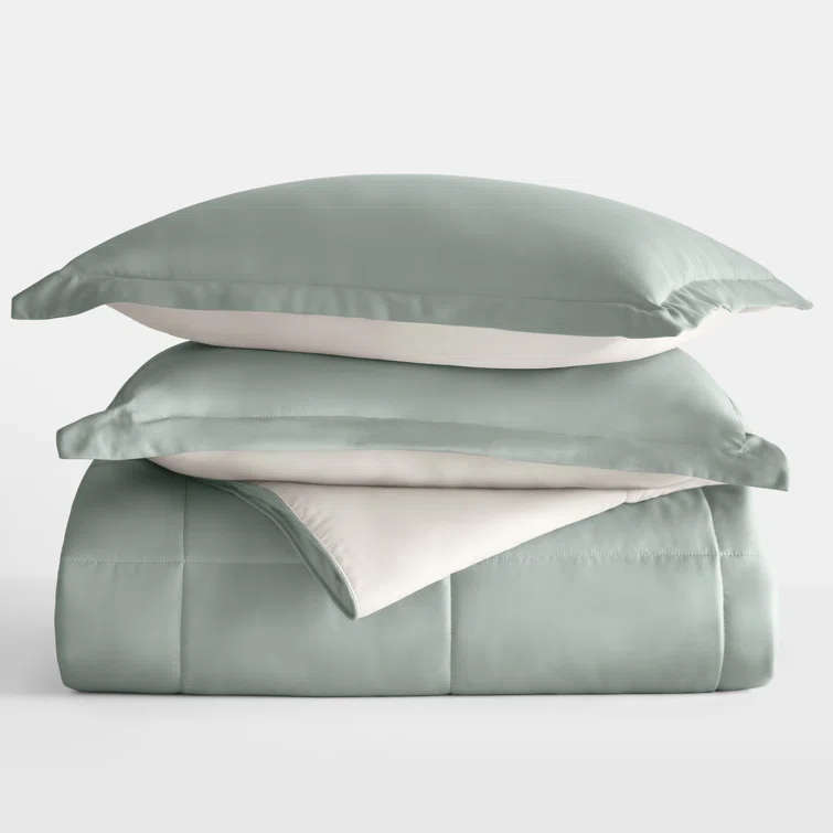 Becky Cameron Reversible Down-Alternative Comforter Bedding Set