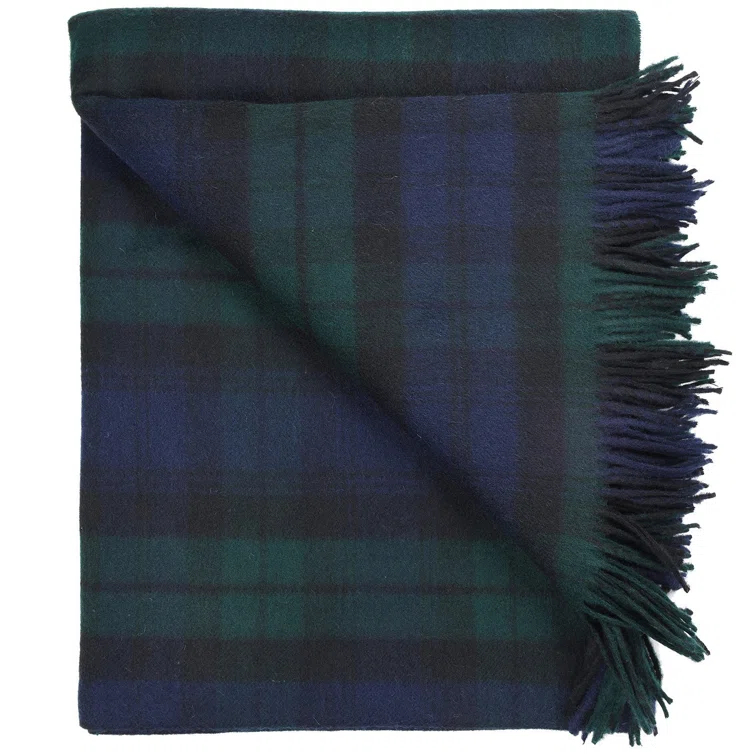 Prince of Scots Hand Woven Throw Blanket