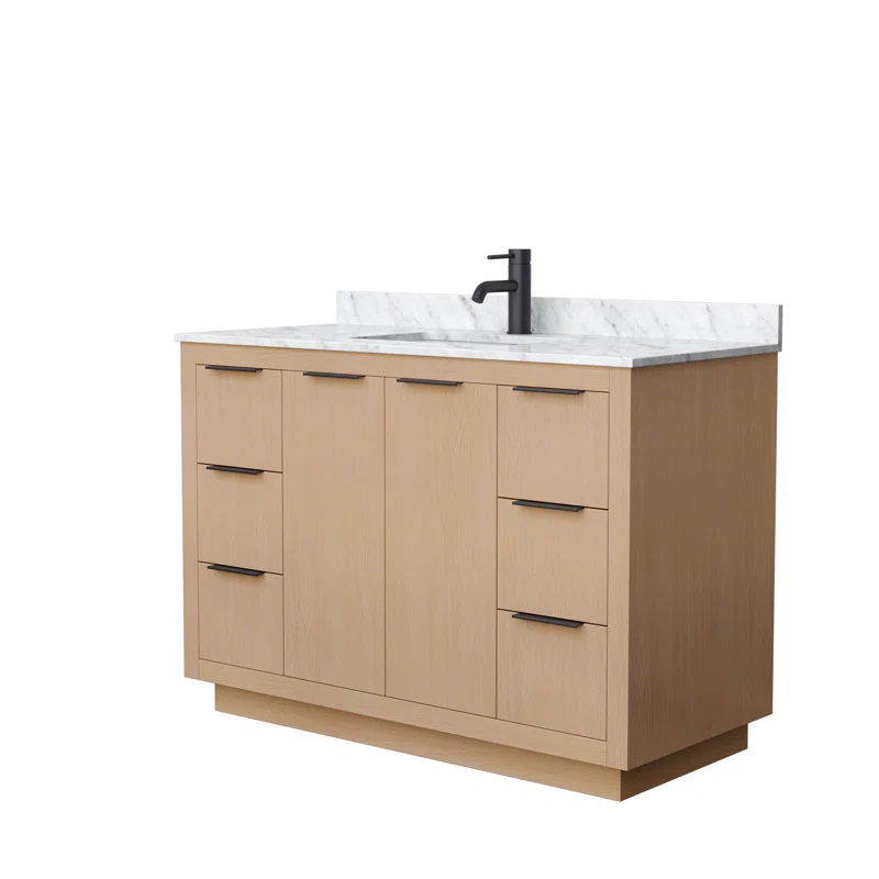 Wyndham Collection Maroni 48" Single Bathroom Vanity Set | Wayfair