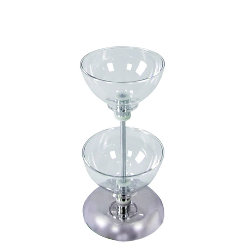 Azar Displays Two-Tier 8" & 8" Bowl Counter Display