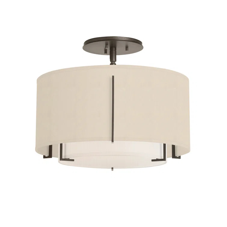 Hubbardton Forge Exos 3 - Light Semi Flush Mount