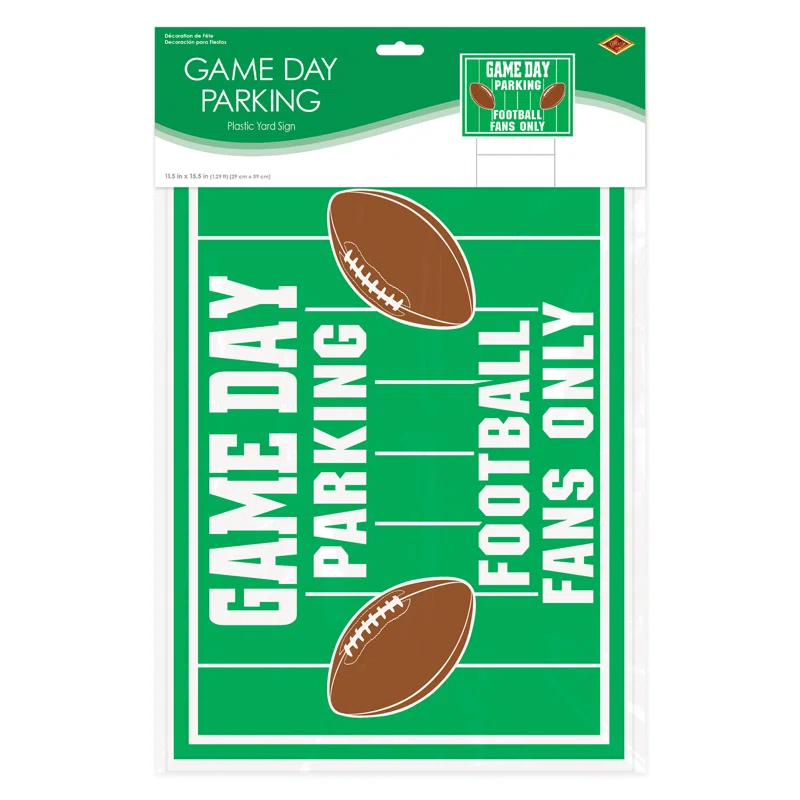 The Beistle Company Football Signs