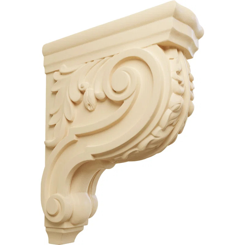 Ekena Millwork Hudson Acanthus Wood Corbel