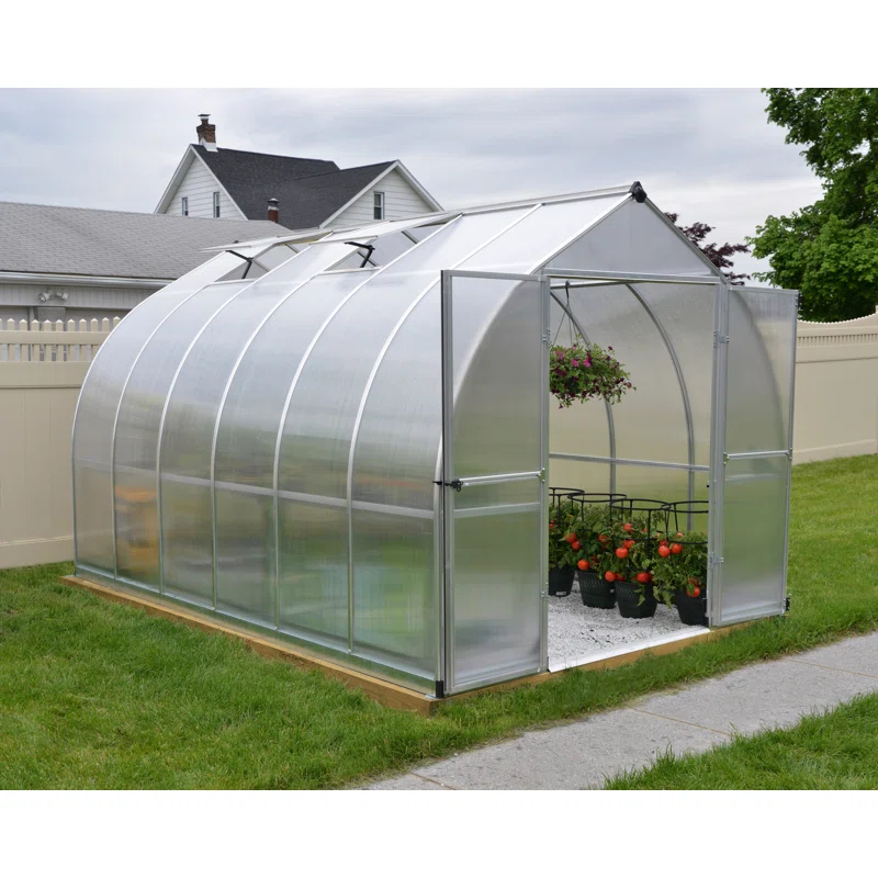 Canopia Palram - Canopia Bella 8' x 12' Greenhouse - Silver