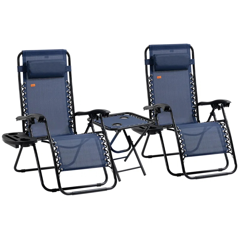 Outsunny Folding Zero Gravity Chair