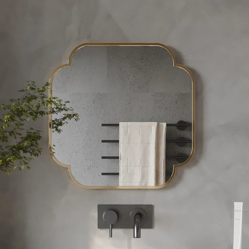 MacLuu Metal Flat Wall Mirror