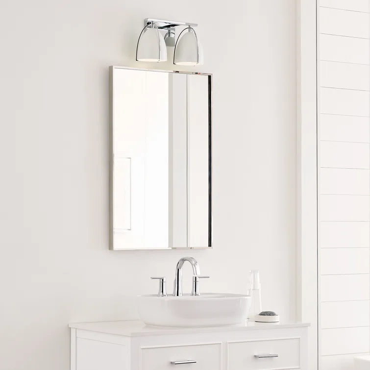 Joss & Main Nikki 2 - Light Dimmable Vanity Light