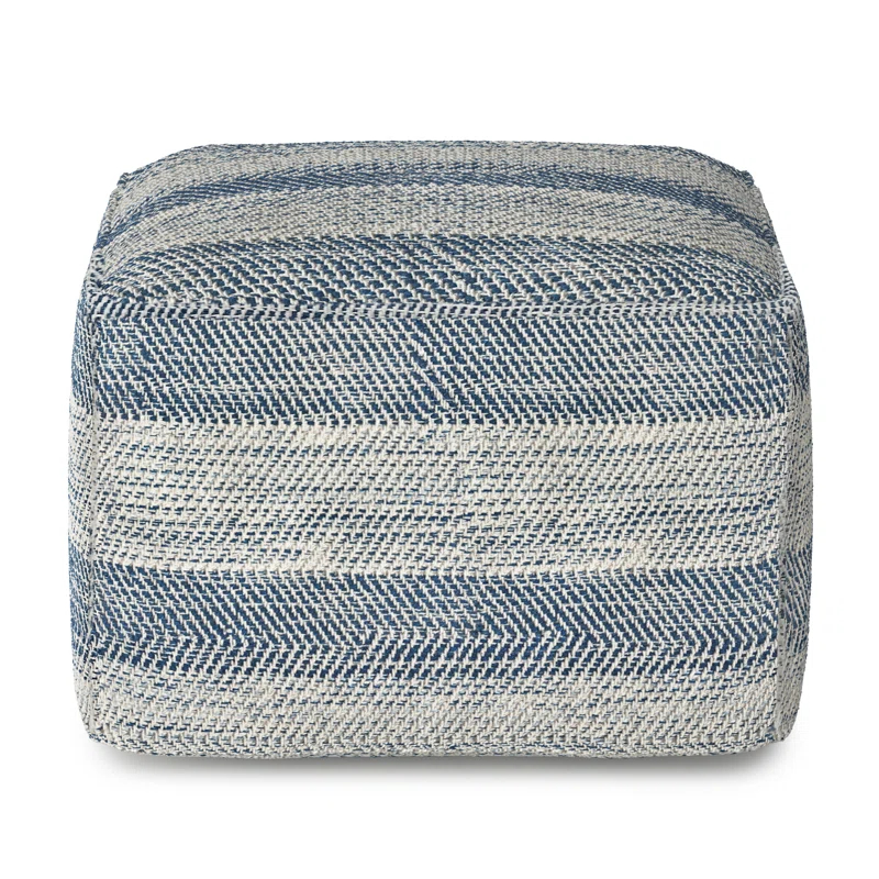 Clay Upholstered Pouf
