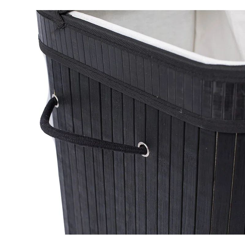 BirdRock Home Bamboo Laundry Sorter with Handles