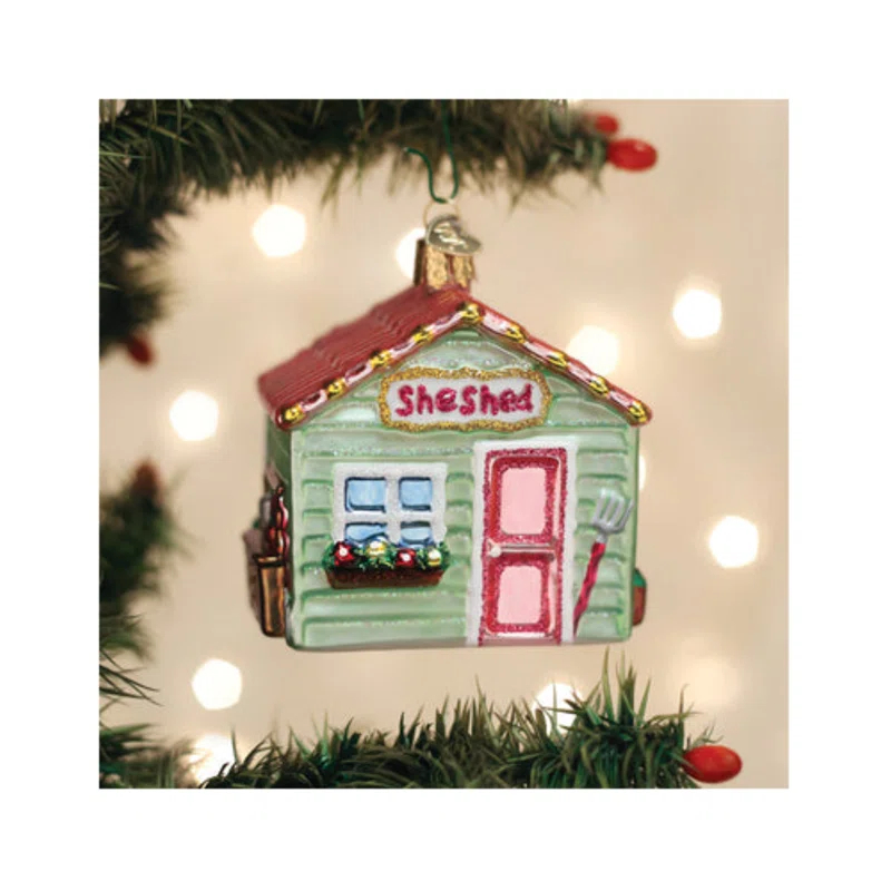 Old World Christmas Glass Hanging Figurine Ornament