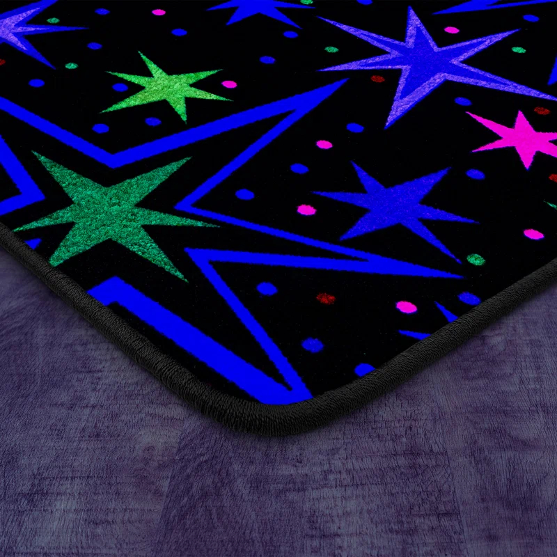 Joy Carpets Kapow Fluorescent Area Rug