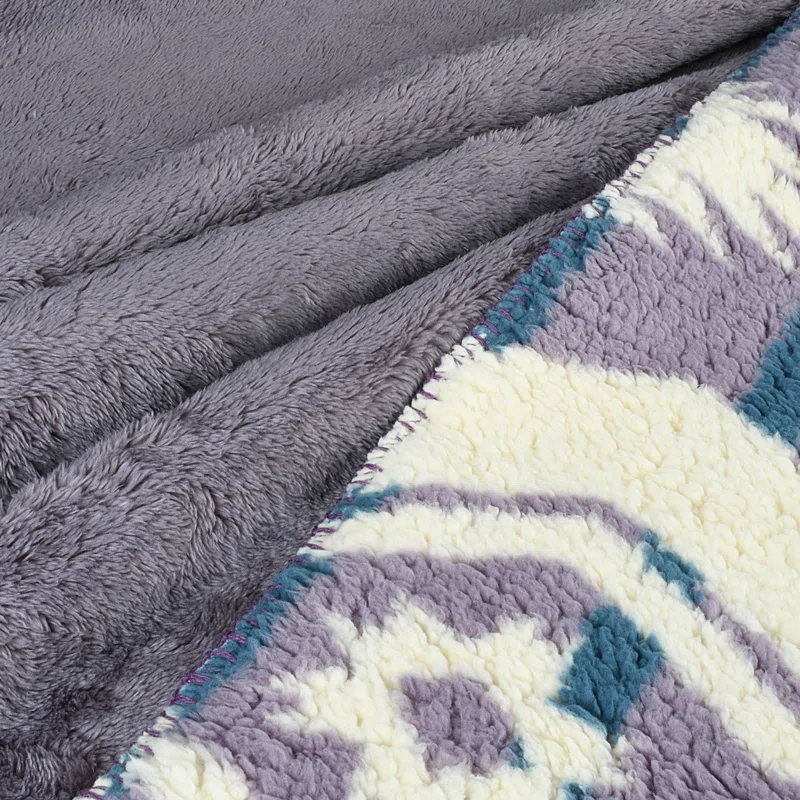 Catalonia Southwest Throw Blanket, Aztec Blanket for Couch or Room Decor, Reversible Comfy Fluffy Blanket, Gift Blanket, 50 x 60 inches