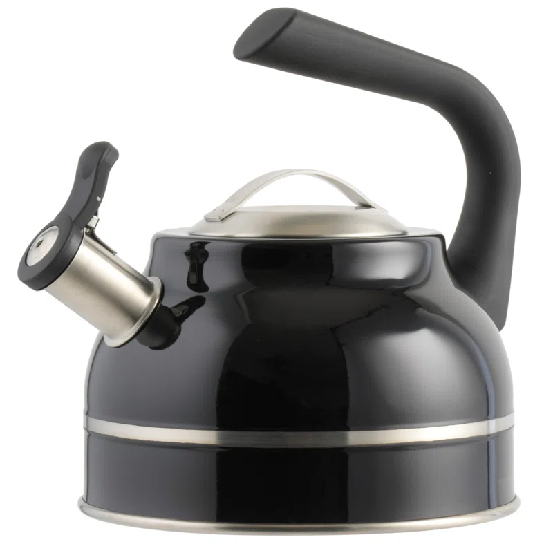 Kenmore Elite Kenmore Elite Costner 2.3 Quarts Stainless Steel (18/8) Whistling Stovetop Tea Kettle