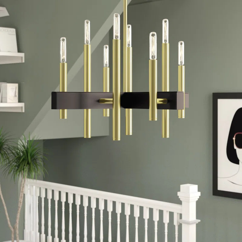 Wade Logan® Oiti 8 - Light Dimmable Chandelier