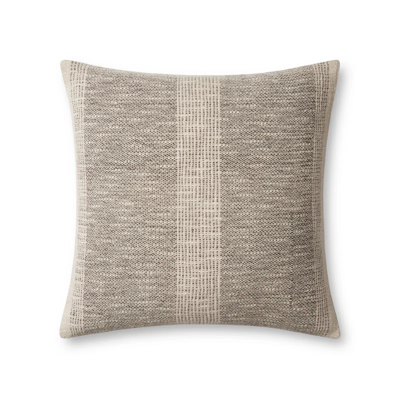 Angela Rose X Loloi Dusk Charcoal / Ivory Pillow