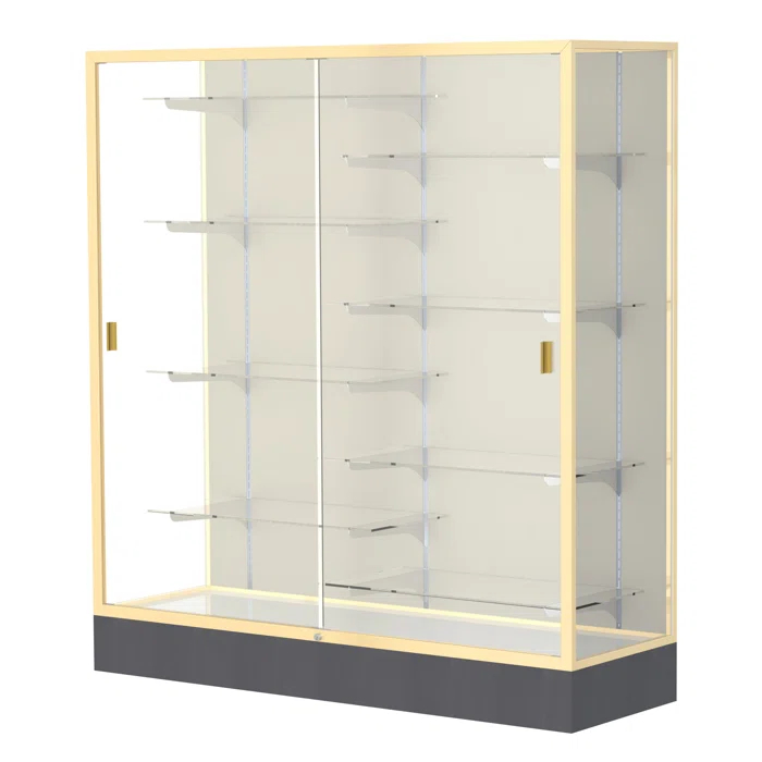 Ghent Colossus Series 66'' H Metal Trophy Display Case