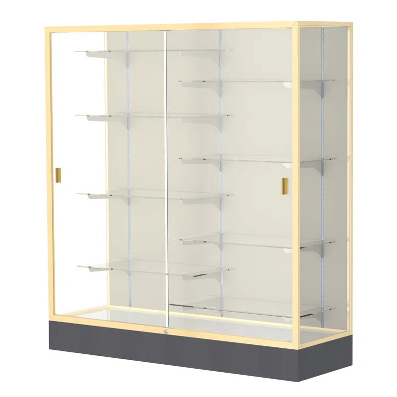 Ghent Colossus Series 66'' H Metal Trophy Display Case