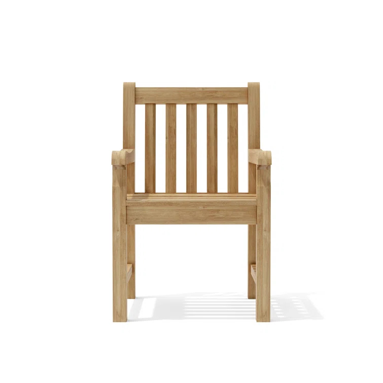 Teak Outdoor Classic Dining Armchair Anderson Teak Furniture
