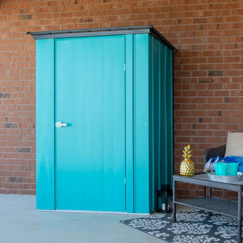 Arrow Spacemaker 4 ft. W x 3 ft. D Metal Vertical Storage Shed