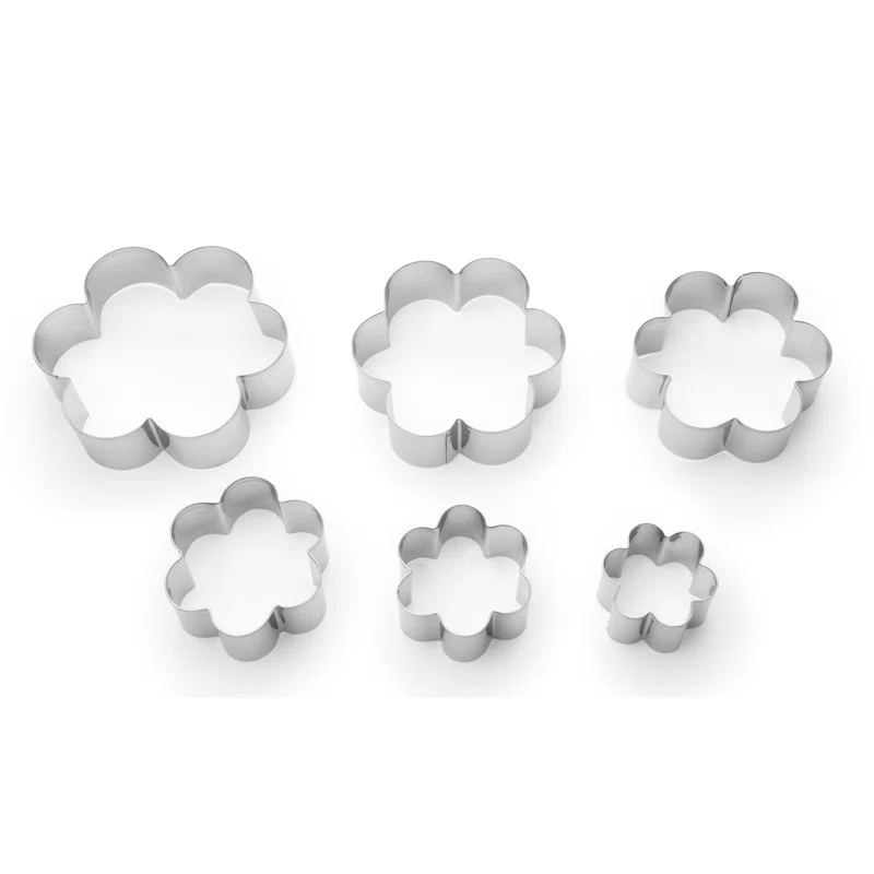 Fox Run Brands Fox Run Brands 6 Piece Flower Cookie Cutter Set