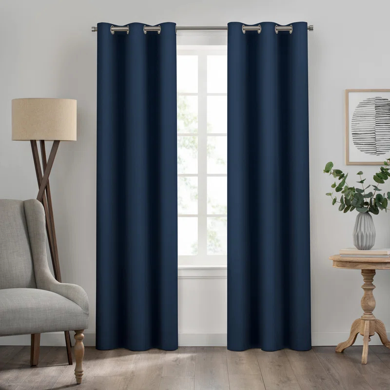 Eclipse Eclipse Kendall Grommet Solid Blackout Curtain Panel