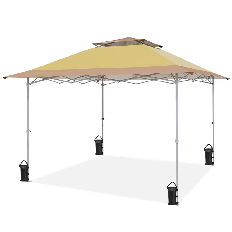 EAGLE PEAK 12 Ft. W x 12 Ft. D Steel Pop-Up Canopy