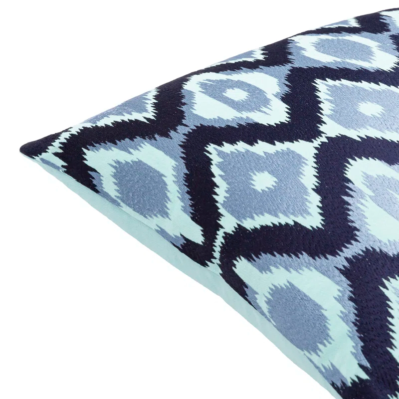 Livabliss Embroidered Cotton Throw Pillow