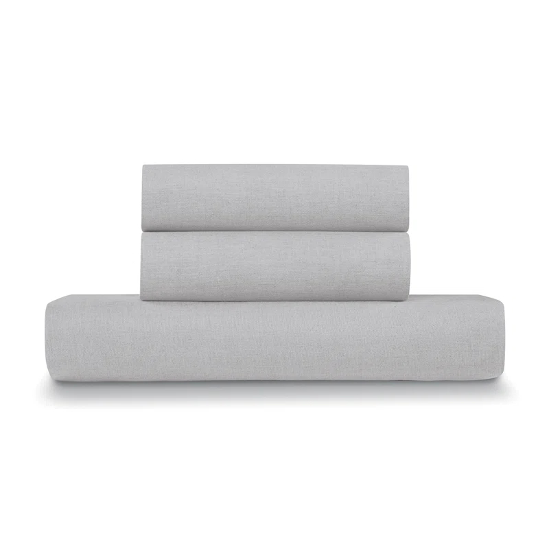 Ella Jayne Home French Linen Cotton 3-Piece Duvet Cover Set