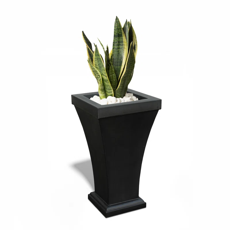 Mayne Inc. Bordeaux 28" Tall Resin Planter with Water Reservoir & Reviews | Wayfair